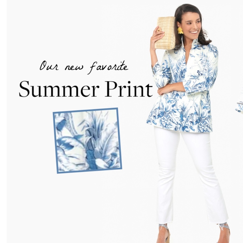 NWOT Safari Toile Shirt